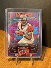 2025 Topps Resurgence - Michael Vick #3 Sky Blue & Pink Shock Refractor