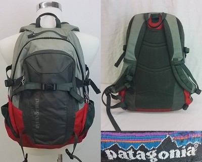 Patagonia Backpack Atacama 28L Red/Grey Hiking/School #J3419