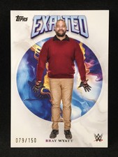 Bray Wyatt 2025 Topps Exalted WWE Base WHITE /150 #98 SP