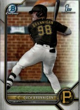 2023 Bowman Draft #BDC-154 Jaden Hamm Chrome Refractor