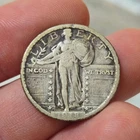 1918-D Standing Liberty Quarter F VF