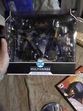 Batman vs Joker DC Multiverse McFarlane Exclusive Arkham Asylum 2 Pack MISB New