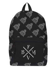 Bullet For My Valentine Backpack Bag Gravity Pattern Band Logo Official Rocksax