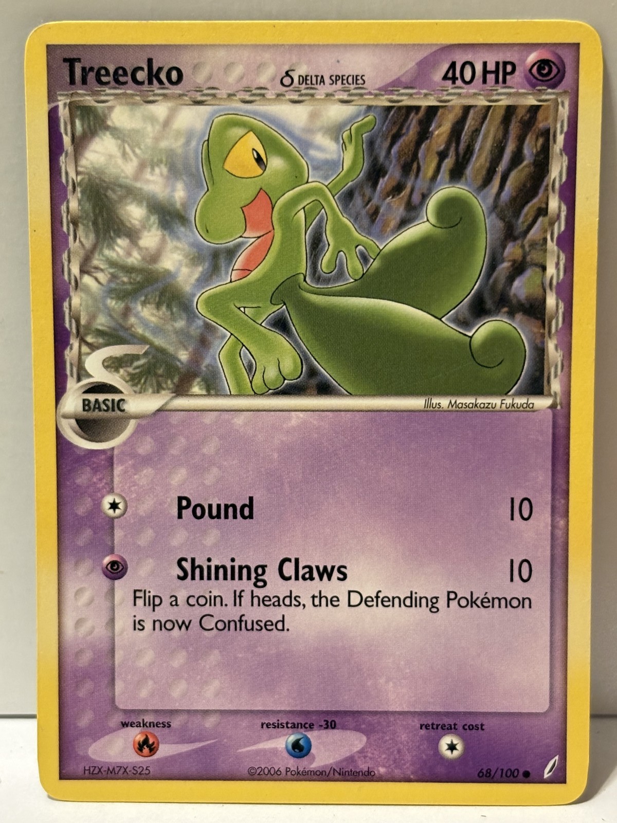 Treecko (Delta Species) 68/100 Crystal Guardians NM Pokemon Fast Shipping