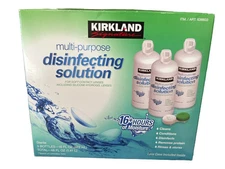 Kirkland Signature Multi-Purpose Disinfecting Solution 16 Ounces 3 Pc 3/25