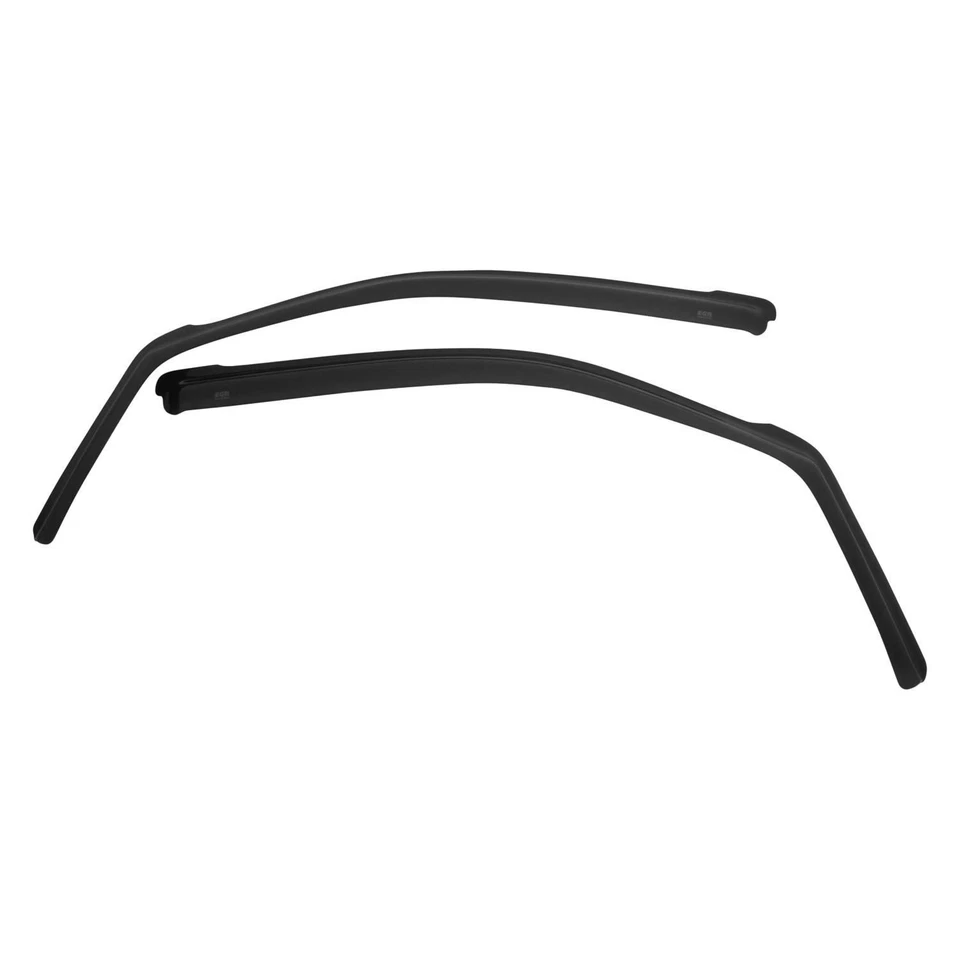 For Ford Excursion 00-05 EGR In-Channel SlimLine Dark Smoke Front Window Visors - Image 2 of 4