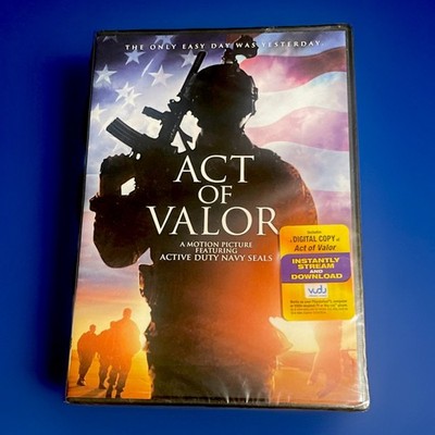 Act of Valor (2012) DVD Factory Sealed Navy SEALs Widescreen w/Digital Copy