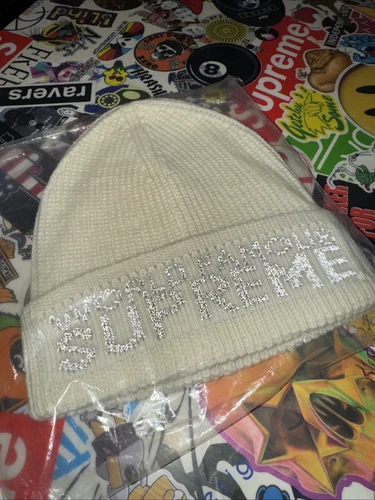 Supreme Reflective Bonnet naturel de renommée mondiale FW20BN30 Neuf