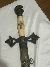 Antique Masonic Knights Templar Ceremonial Sword