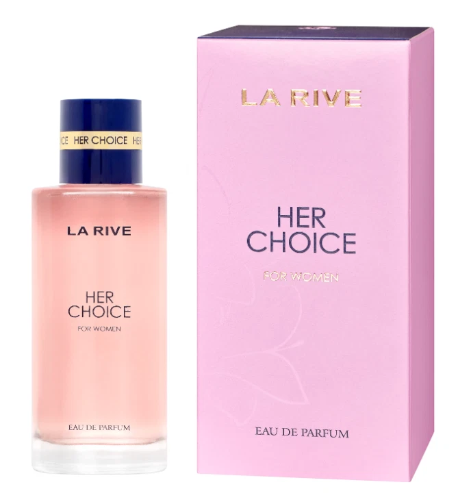 LA Rive HER CHOICE Eau de Parfum da donna 100 ml EDP fiori d'arancio + bergamotto