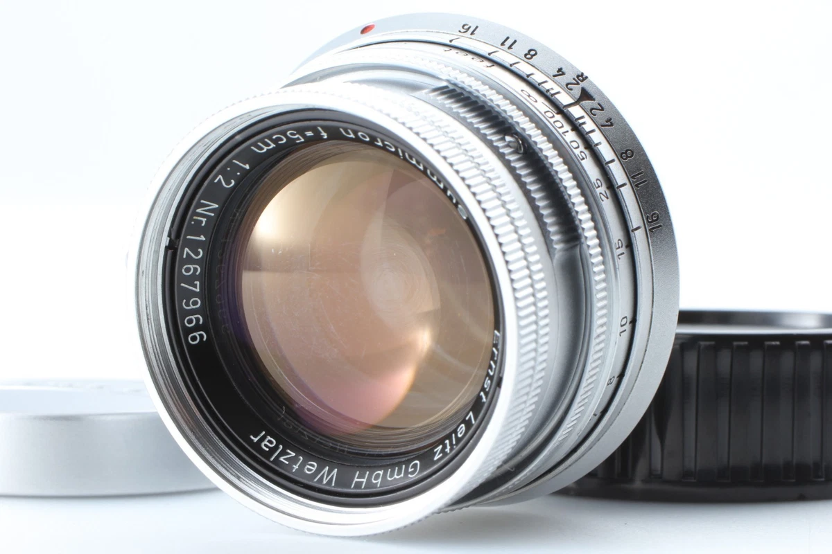 Leica SUMMICRON-M 50mm Focal f/2 Camera Lenses for sale - eBay