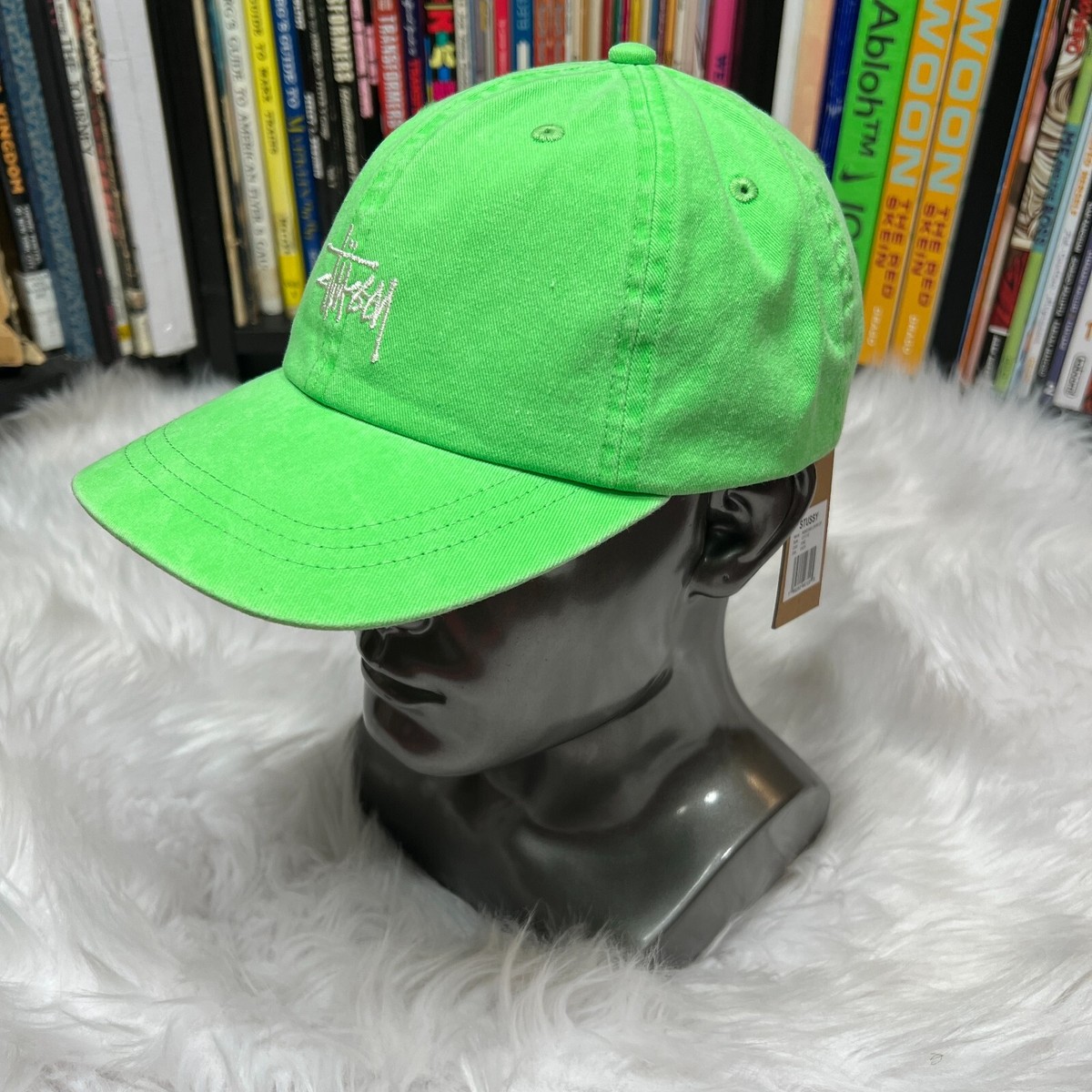 STUSSY WASHED BASIC CAP / STUSSY HAT VINE GREEN | eBay