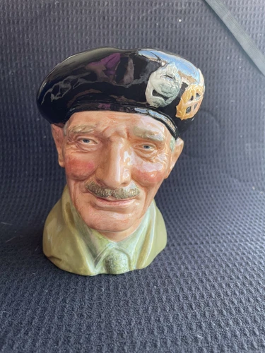 ROYAL DOULTON MONTY LARGE TOBY CHARACTER PITCHER/JUG/MUG #D 6202