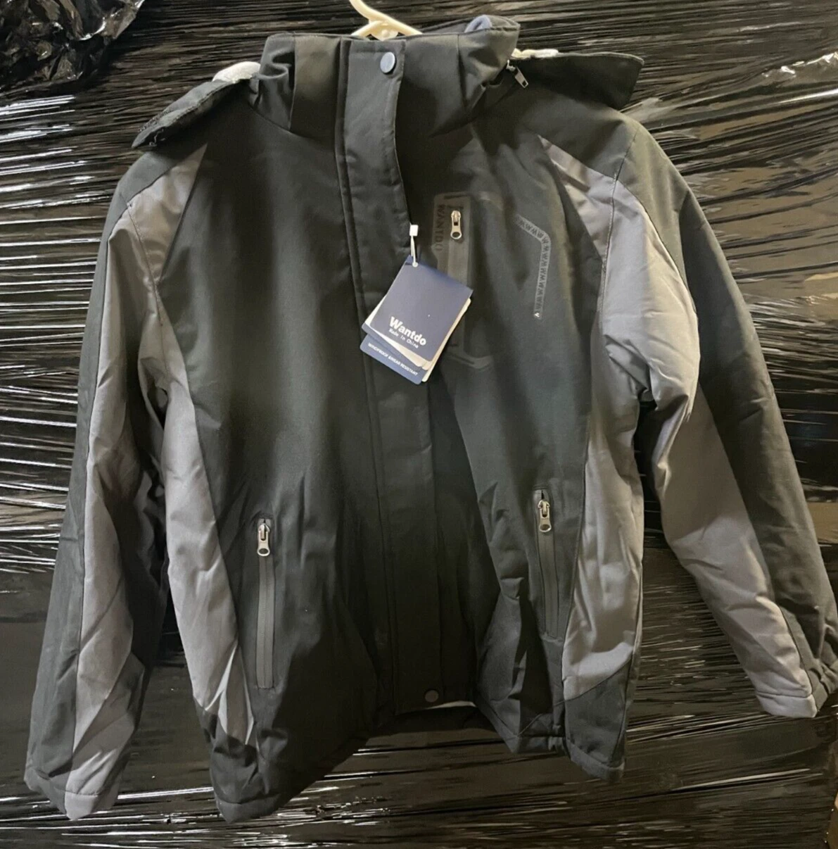 NEW! Wantdo Boy's Fleeced Winter Ski Snowboarding Jacket Waterproof Sz 10-12
