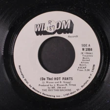 MR. JIM & RHYTHM MACHINE: (do the) hot pants / midnight in madrid WIZDOM 7"