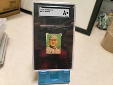 C 1920S Universal Toy Walter Johnson Mini Card SGC A T7802