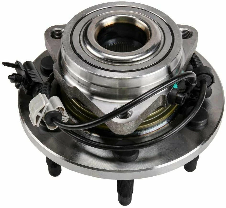 Juego de montaje de buje de rueda delantera MOOG para Cadillac Escalade Chevy Suburban 07-14 ABS Foto 4 de 4