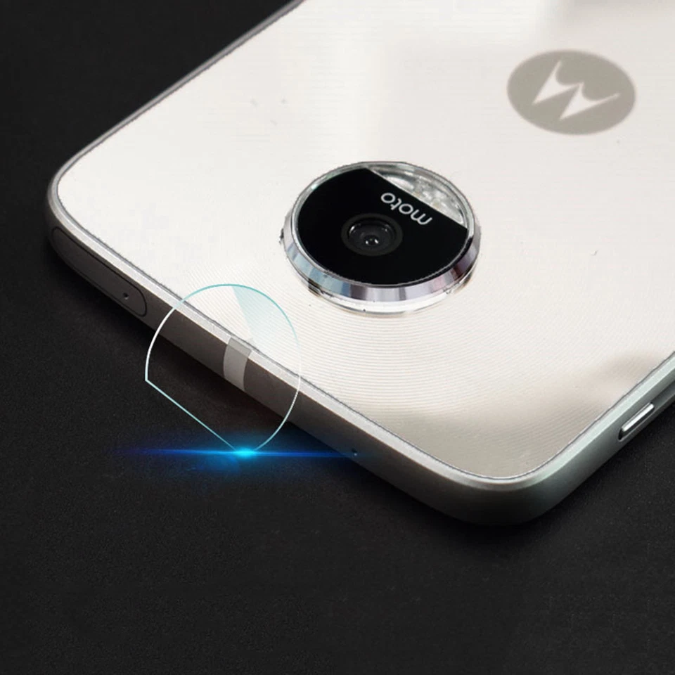 Lote de Protector de Cristal Templado Lente de Cámara Trasera para Motorola Moto Razr 5G G5s G6 Foto 3 de 4