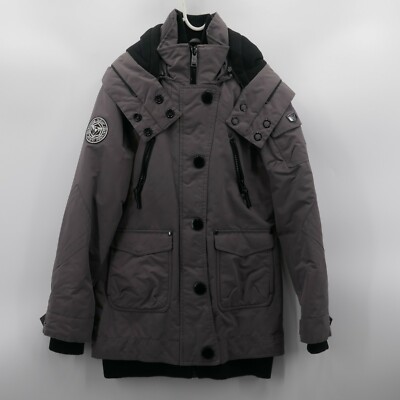 Noize DVSN Weather Guarded Gray Jacket Sz S/P