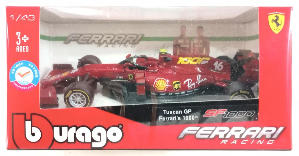 Bburago 1/43 Ferrari Racing Ferrari SF1000 #16 - 2020 Charles