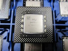 Intel Pentium MMX SY059 166mhz/66mhz FSB 2.8v Socket/Socket 7 PC CPU Processor
