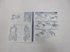 1980's GI JOE ARAH RAIDER VEHICLE BLUEPRINTS INSTRUCTIONS ORIGINAL