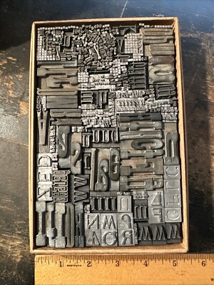 Printing Blocks   Ornamental Borders Dingbats  Variety of Sizes! #AX