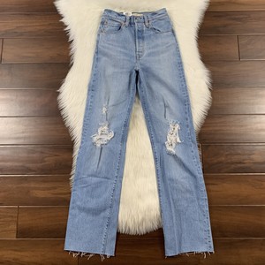 calça jeans feminina cos alto levis