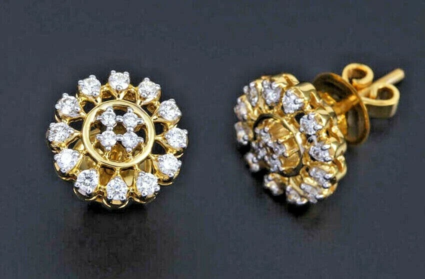 Diamond stud earrings black best sale friday