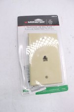 Monster Telephone Line Wall Plate Ivory 140091-00