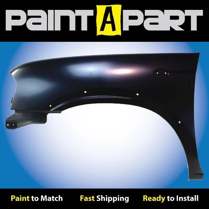 Fits: 2001 2002 Nissan Frontier (2.4L, 4CYL) Left Fender (PREMIUM) Painted - Imagem 2 de 2