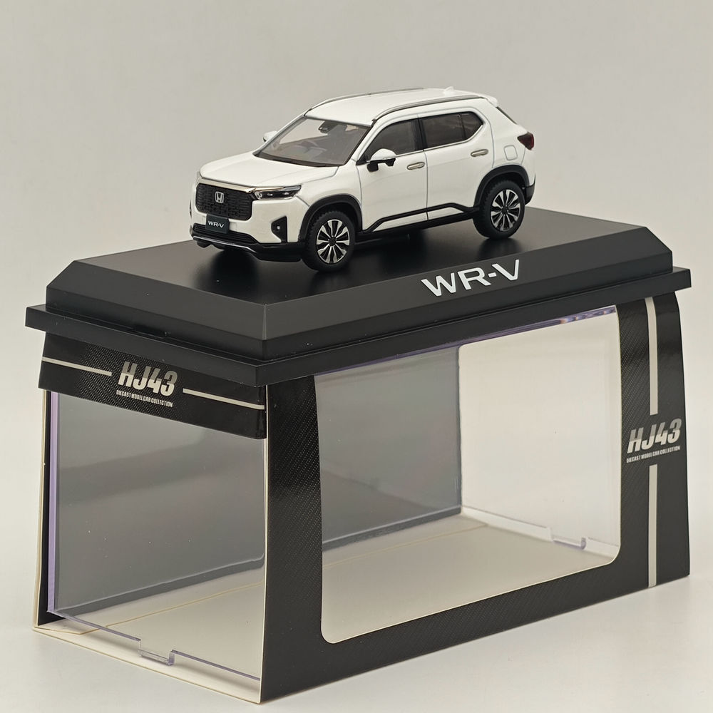 ホンダwr-v1/43モデルカー Amazon | HJ43 1/43 ホンダ WR-V プラチナホワイト・パール 完成