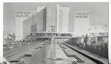VTG Postcard - Chrysler Motors Building at a Century of Progress