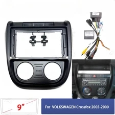 9Inch Android Car Radio Fascias Stereo Player 2DIN Head Unit Dash Frame Panels