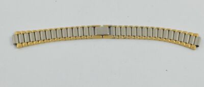 ZENITH PORT ROYAL DAMEN STAHL/GOLD ARMBAND VINTAGE SCHÖNER ZUSTAND VINTAGE 14MM