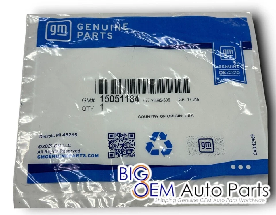 Chevrolet Suburban Tahoe Z71 2000-2006 carrocería par emblema lateral OEM GM 15051184 Foto 3 de 4