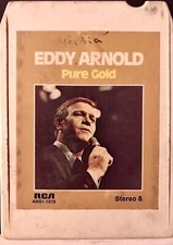 Eddy Arnold pure gold eight track Rca Records 1975  