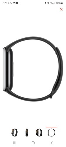 Fitness bracelet Xiaomi Smart Band 8 Global Version black.Metal frame covered w - 第 1/4 張圖片