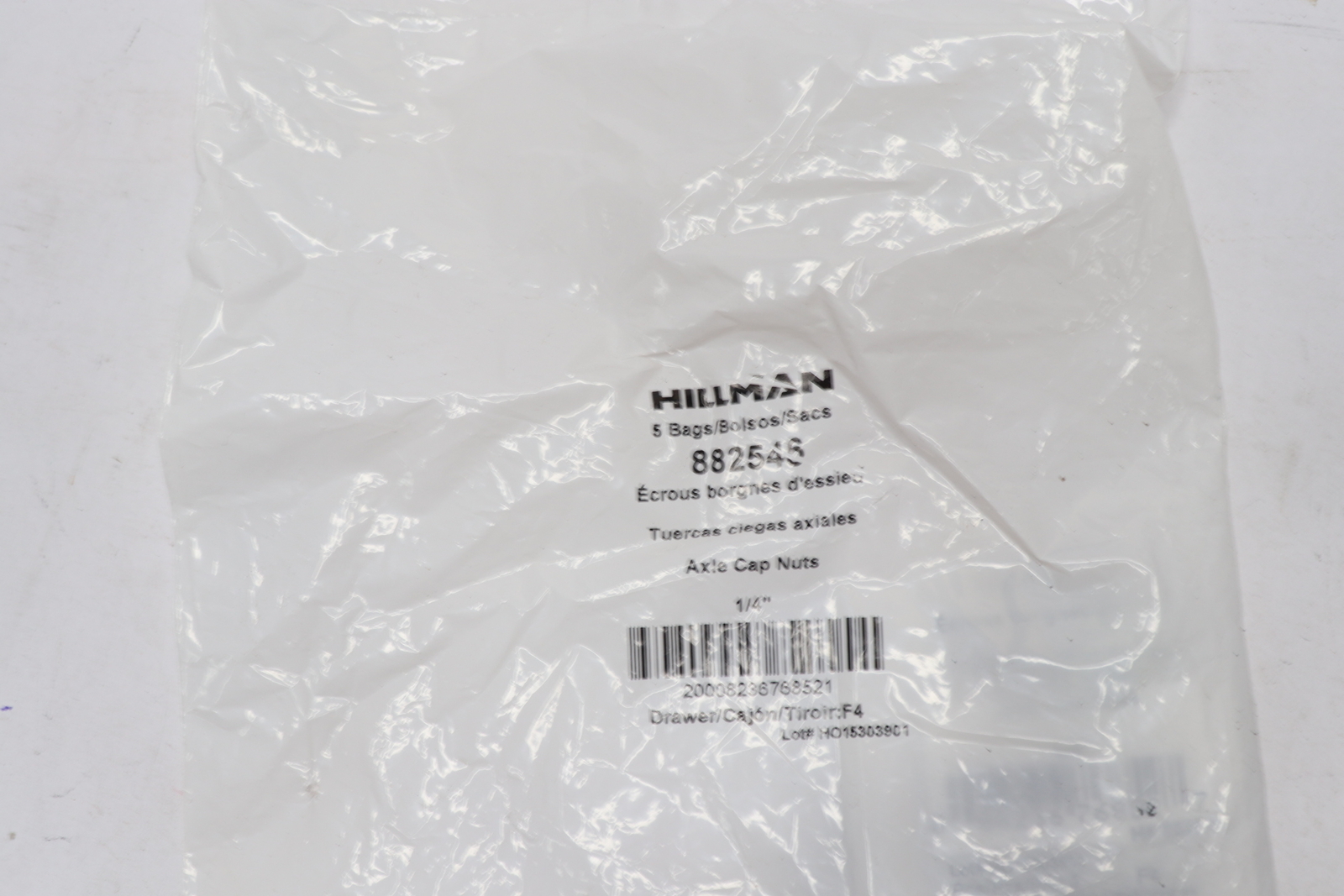 (10Pk) Hillman Axle Cap Nuts Zinc 1/4" 882546 for sale online eBay