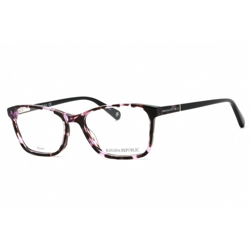 Banana Republic Women's Eyeglasses Violet Havana Cat Eye Full Rim BR 207 0HKZ 00 Banana Republic Women's Eyeglasses Violet Havana Cat Eye Full Rim BR 207 0HKZ 00