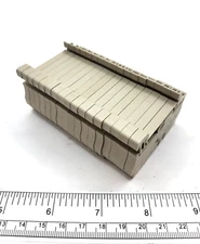 LOT OF 17 Weidmuller ZDU 2.5 Terminal Blocks, 0206G