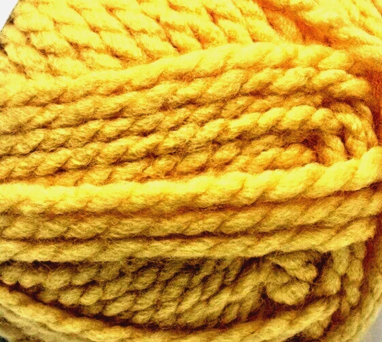 Charisma Loops & Threads YELLOW Yarn Acrylic Lot 99075 3.5 oz 109 yds #5 Bulky - Image 2 of 4