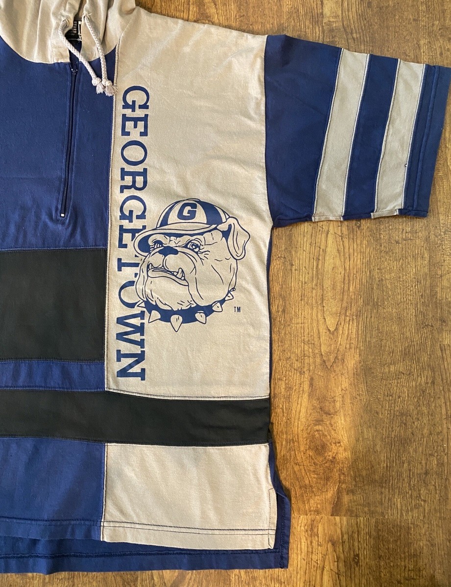 Georgetown Bulldogs Starter ウォームアップウェア Vintage Starter Georgetown Hoyas Bulldogs Full Zip Jacket Sz