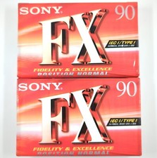 2x Sony FX 90 - NEU & OVP - 90 MIN, Leer Kassette, Tape, Audio, C-90FX1D