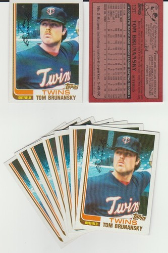 Tom Brunansky #13T 1982 Topps Traded card