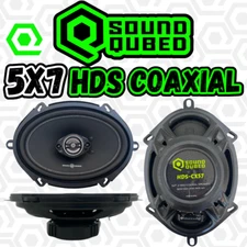 Soundqubed HDS 5x7"  2-way Car Audio Coaxial  Speakers 150W OEM Replacement