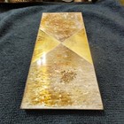 Vintage Two-Tone Sunburst Atomic Engine-Turned Cigarette Case Gold Silver Deco — photo 10