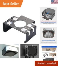 All Metal Mac mini M4 Stand- Secure Under Desk Mount for 2024 Mac mini M4/M4 ...