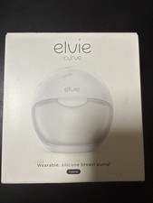 Elvie Curve Wearable Silicone Breast Milk Pump Hands-Free/new Sealed