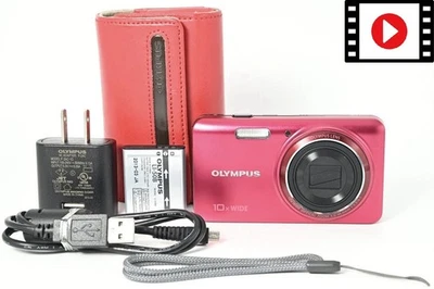 [comme neuf] Appareil photo numérique OLYMPUS STYLUS VH-520 rose 14,0 mégapix... - Photo 1/4